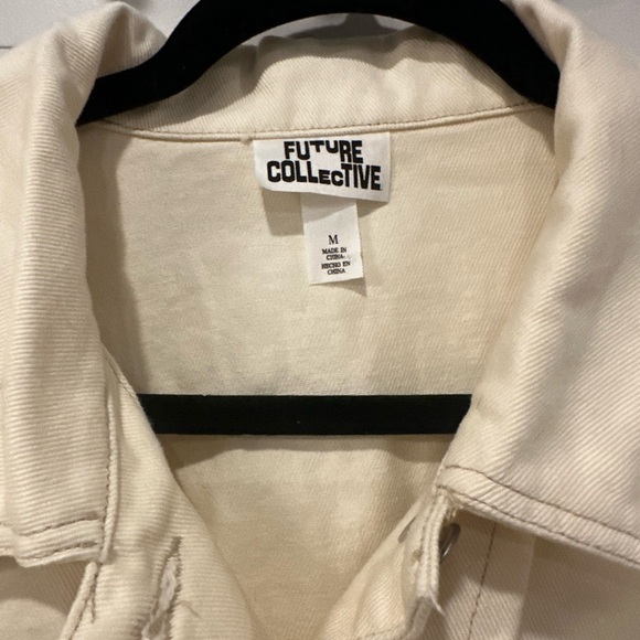 Target Cream Jean Jacket - Picture 2 of 2